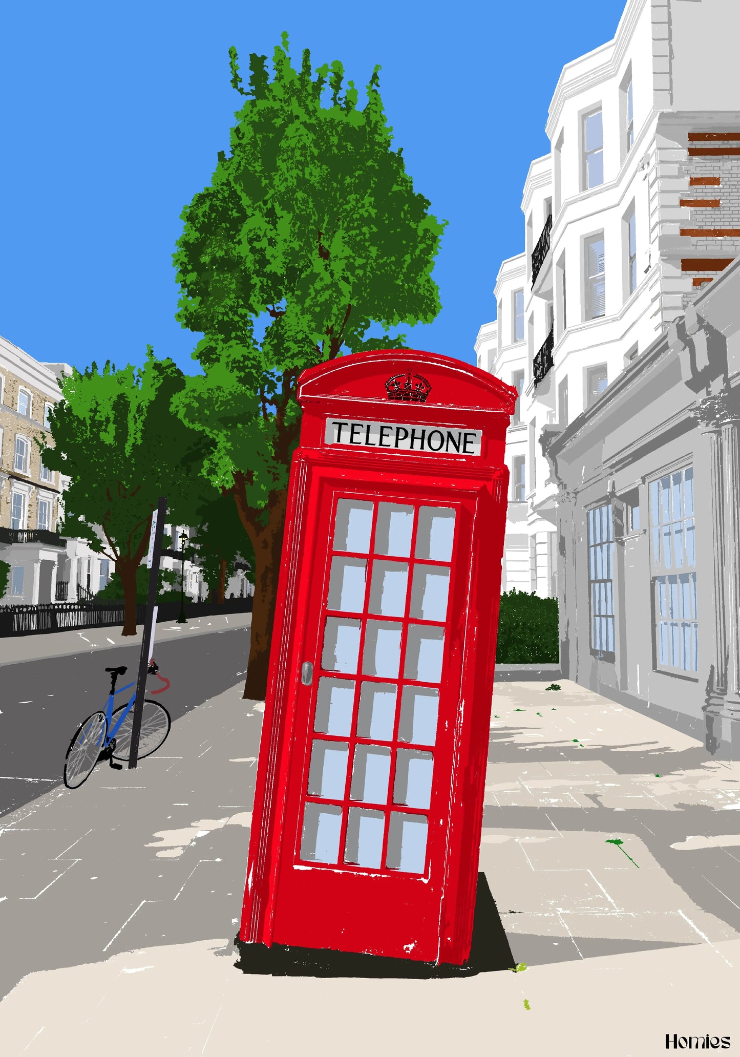 Affiche Londres - Royaume-Uni Homies