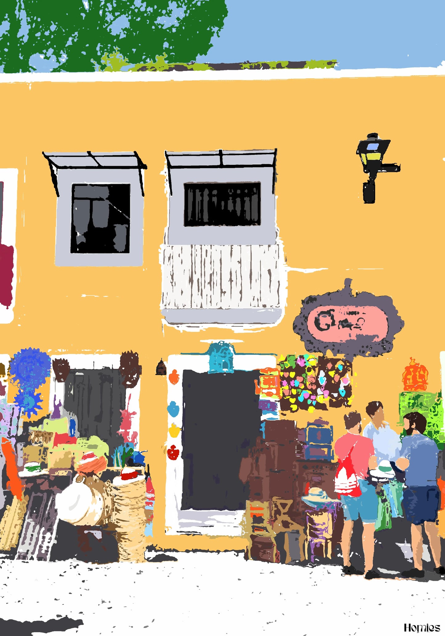 Affiche Puebla - Mexique Ma boutique