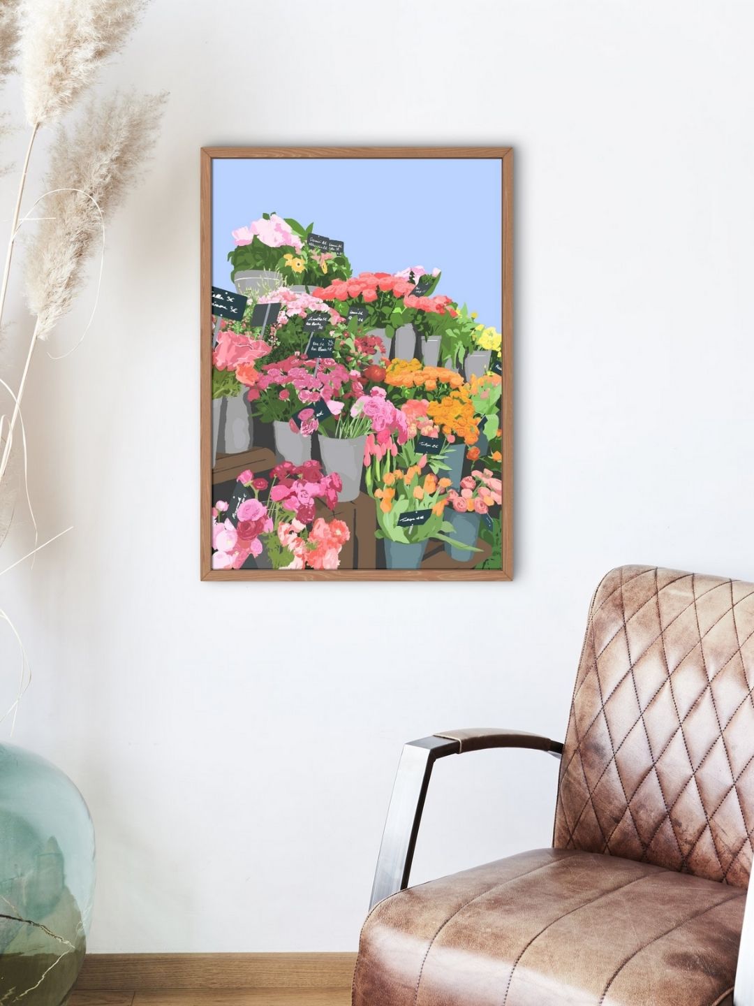 Affiche Fleurs - Chez le fleuriste Homies Affiche