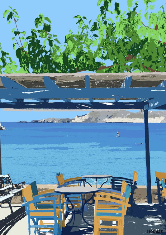 Affiche Cythère - Grèce Homies