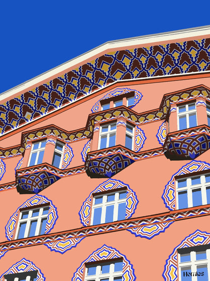 Affiche Slovénie - Ljubljana Homies Affiche