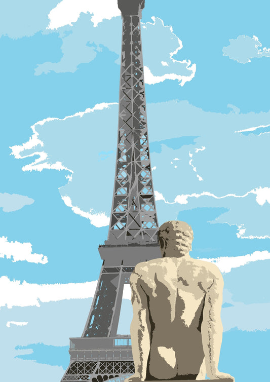 Affiche Paris - Tour Eiffel Homies Affiche