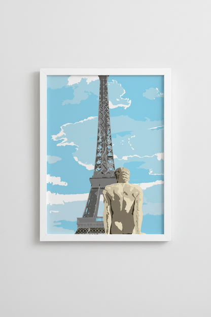 Affiche Paris - Tour Eiffel Homies Affiche