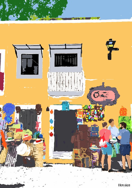 Affiche Puebla - Mexique Ma boutique