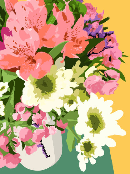 Affiche Fleurs - Bouquet de fleurs Homies Affiche
