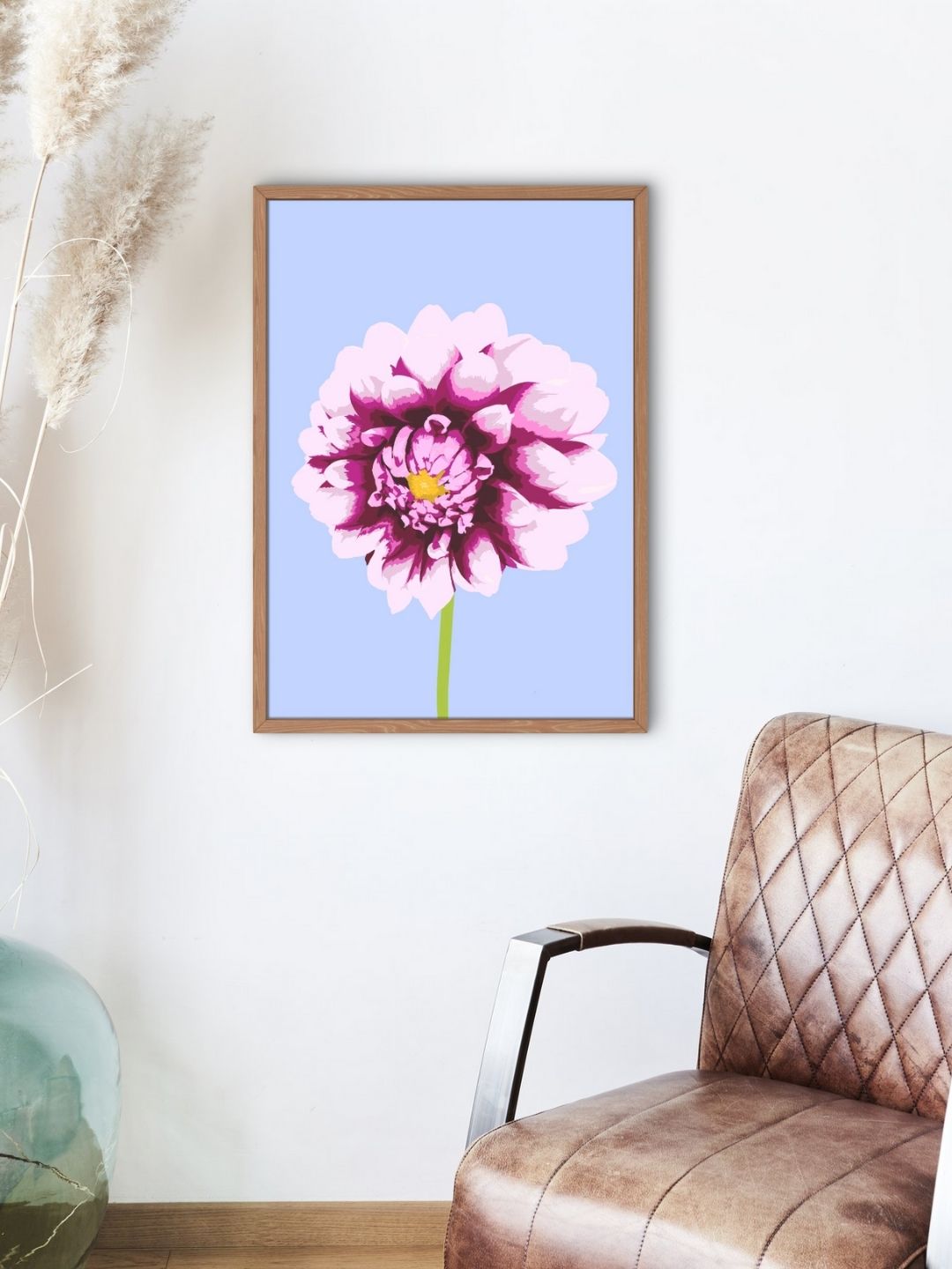 Affiche Fleurs - Dahlia Homies Affiche