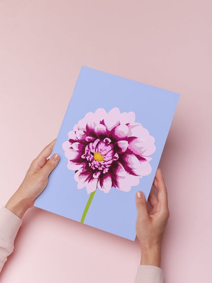 Affiche Fleurs - Dahlia Homies Affiche