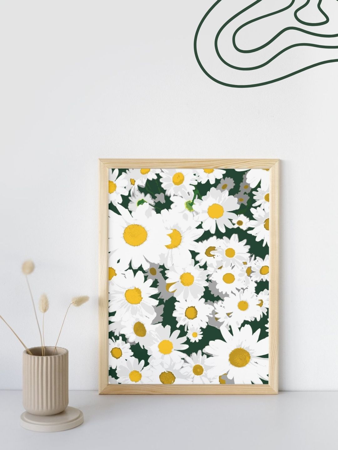 Affiche Fleurs - Marguerites Homies Affiche